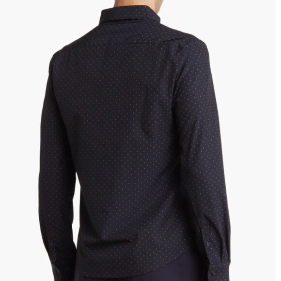 Denim & Flower Ricky Singh polka dot long sleeve button-up shirt - Picture 2 of 8